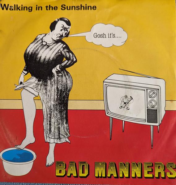 7inch Record BAD MANNERS - Walking In The Sunshine MAG197 Magnet 1981 UK Reggae, Ska & Dub Used
7inch Record BAD MANNERS - Walking In The Sunshine MAG197 Magnet 1981 UK Reggae, Ska & Dub Used