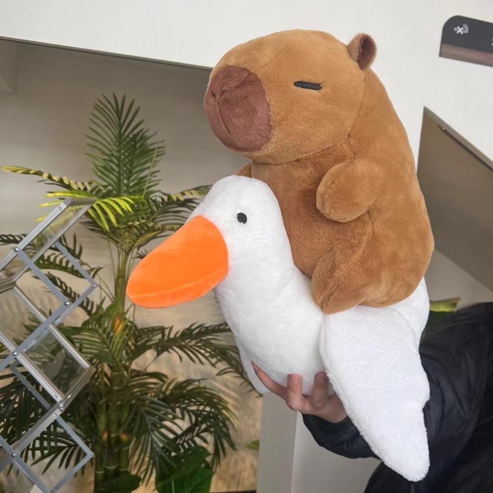 Раздвижная аниме-игрушка Капибара, пушистая игрушка, езда на гусе, плюшевая кукла Капибара, плюшевая игрушка на Рождество 25cm-Riding Goose
Раздвижная аниме-игрушка Капибара, пушистая игрушка, езда на гусе, плюшевая кукла Капибара, плюшевая игрушка на Рождество 25cm-Riding Goose