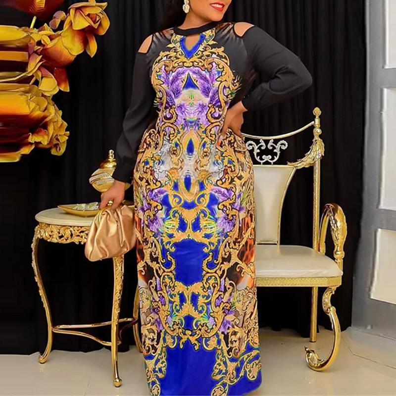 Женские платья больших размеров с открытыми плечами и длинными рукавами с принтом 3XL синий
Женские платья больших размеров с открытыми плечами и длинными рукавами с принтом 3XL синий