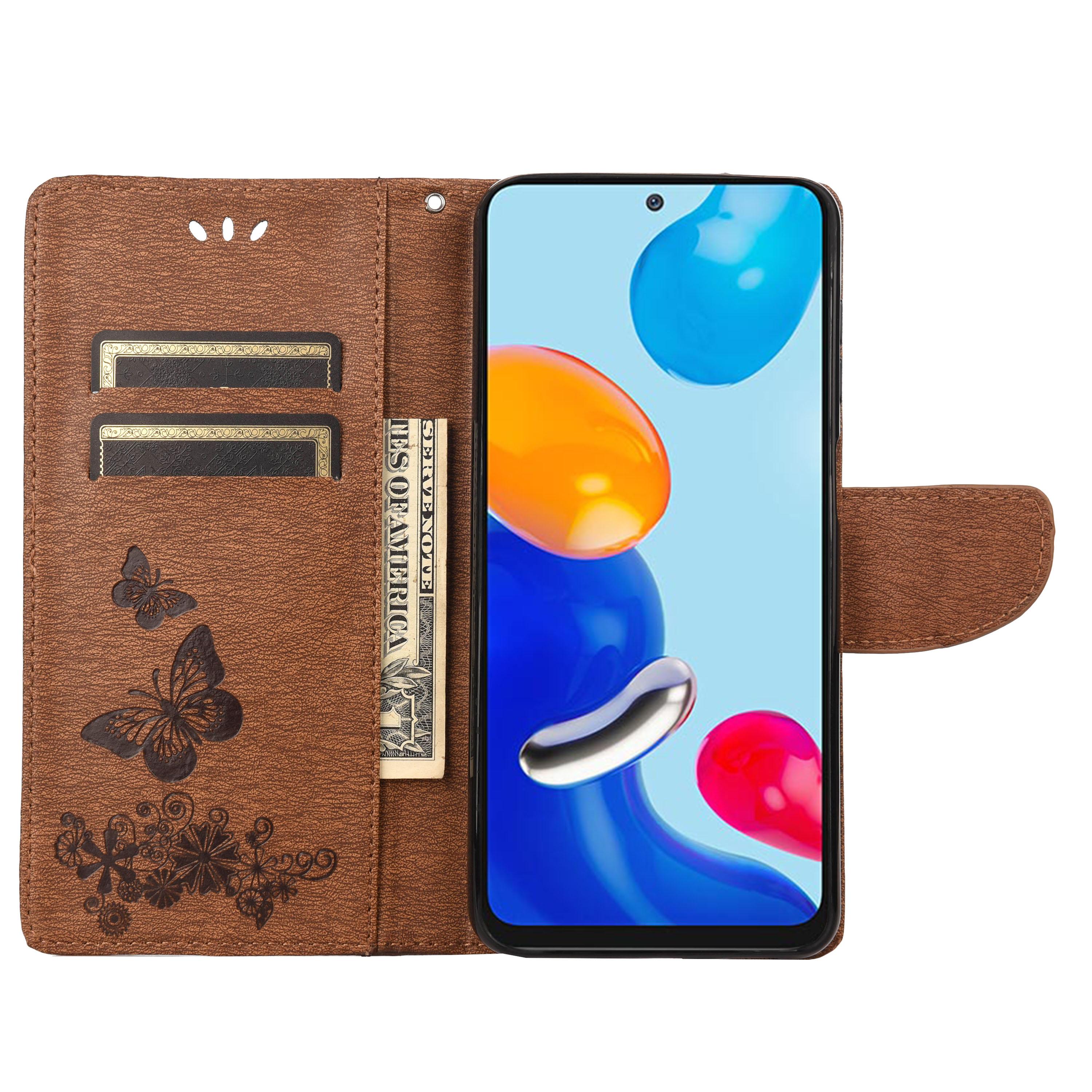 For Xiaomi Redmi Note 11 4G (Qualcomm)/Redmi Note 11S 4G Smart Phone Shell Imprinted Big Butterflies Leather Mobile Phone Case Wallet Stand Covering Grey
For Xiaomi Redmi Note 11 4G (Qualcomm)/Redmi Note 11S 4G Smart Phone Shell Imprinted Big Butterflies Leather Mobile Phone Case Wallet Stand Covering Grey