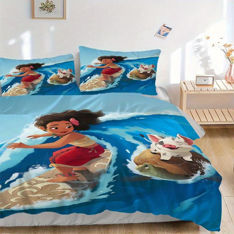 3pcs Moana & Happy Pig Printed Quilt Set - Soft and Comfortable Quilt Cover for Bedroom, Guest Room and Dormitory Decorative Bedding Set 1 Duvet 135x200cm
3pcs Moana & Happy Pig Printed Quilt Set - Soft and Comfortable Quilt Cover for Bedroom, Guest Room and Dormitory Decorative Bedding Set 1 Duvet 135x200cm