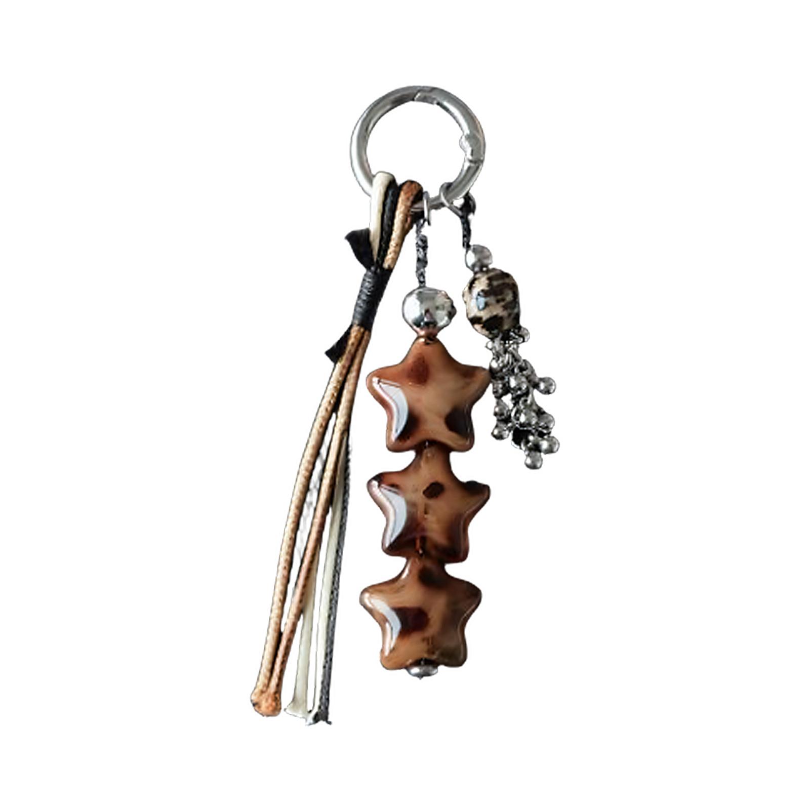 Versatile Acrylic Leopard Print Star Bead Keychain Handmade Phone Accessory Key Ring and Bag Charm 1
Versatile Acrylic Leopard Print Star Bead Keychain Handmade Phone Accessory Key Ring and Bag Charm 1