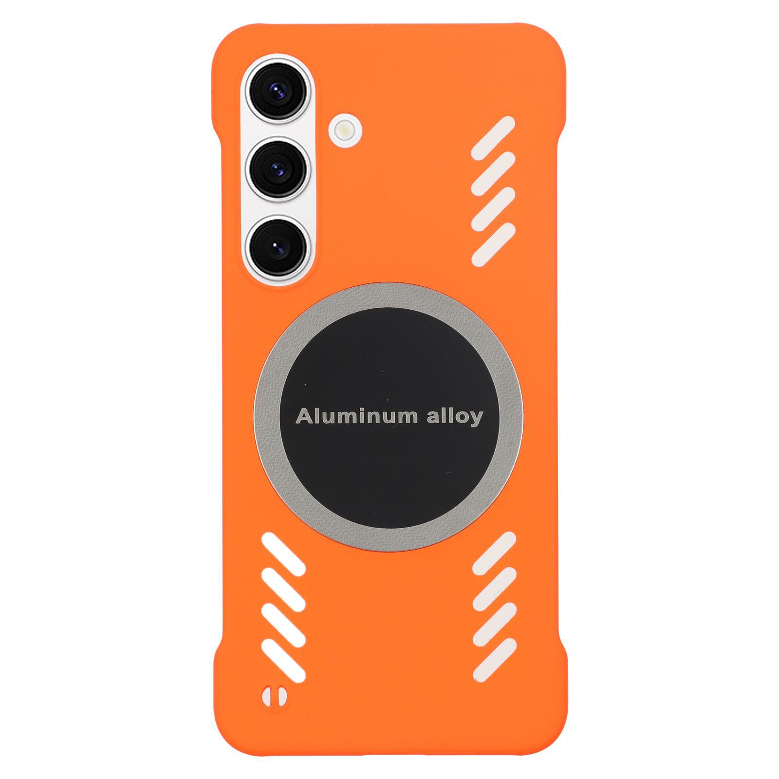 For Samsung Galaxy S25 Case Hard PC Frameless Heat Dissipation Phone Cover Orange
For Samsung Galaxy S25 Case Hard PC Frameless Heat Dissipation Phone Cover Orange