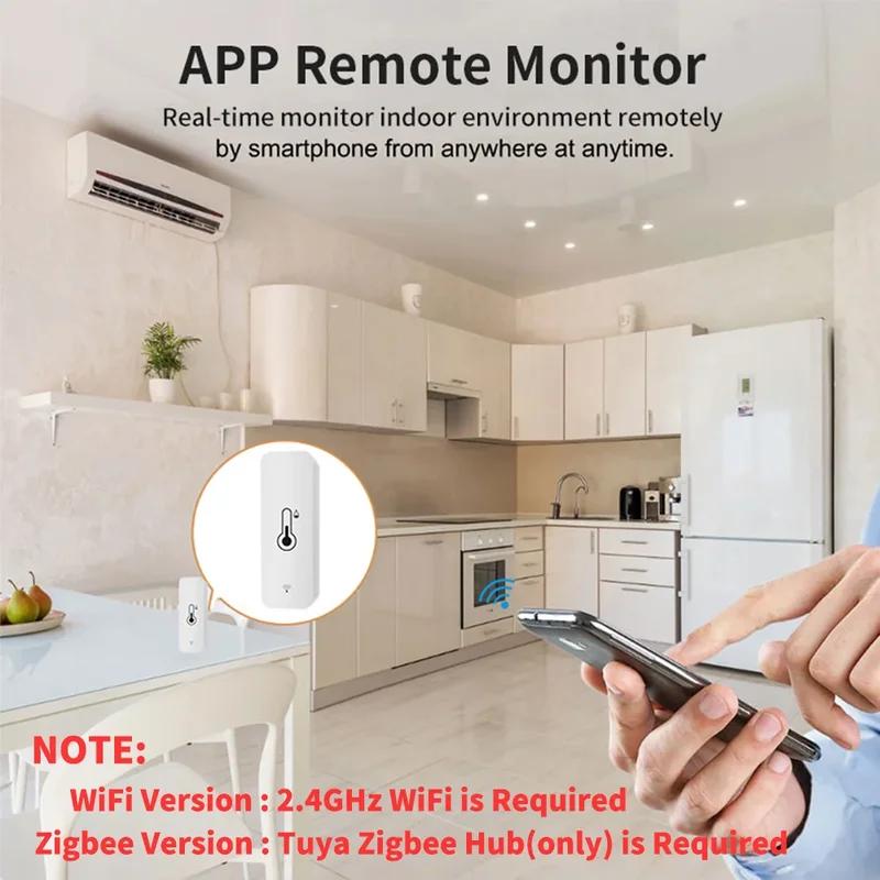 Датчик температуры и влажности Tuya/ZigBee WiFi для умного дома, умная жизнь, работа с голосовым управлением Alexa Google Assistant
Датчик температуры и влажности Tuya/ZigBee WiFi для умного дома, умная жизнь, работа с голосовым управлением Alexa Google Assistant