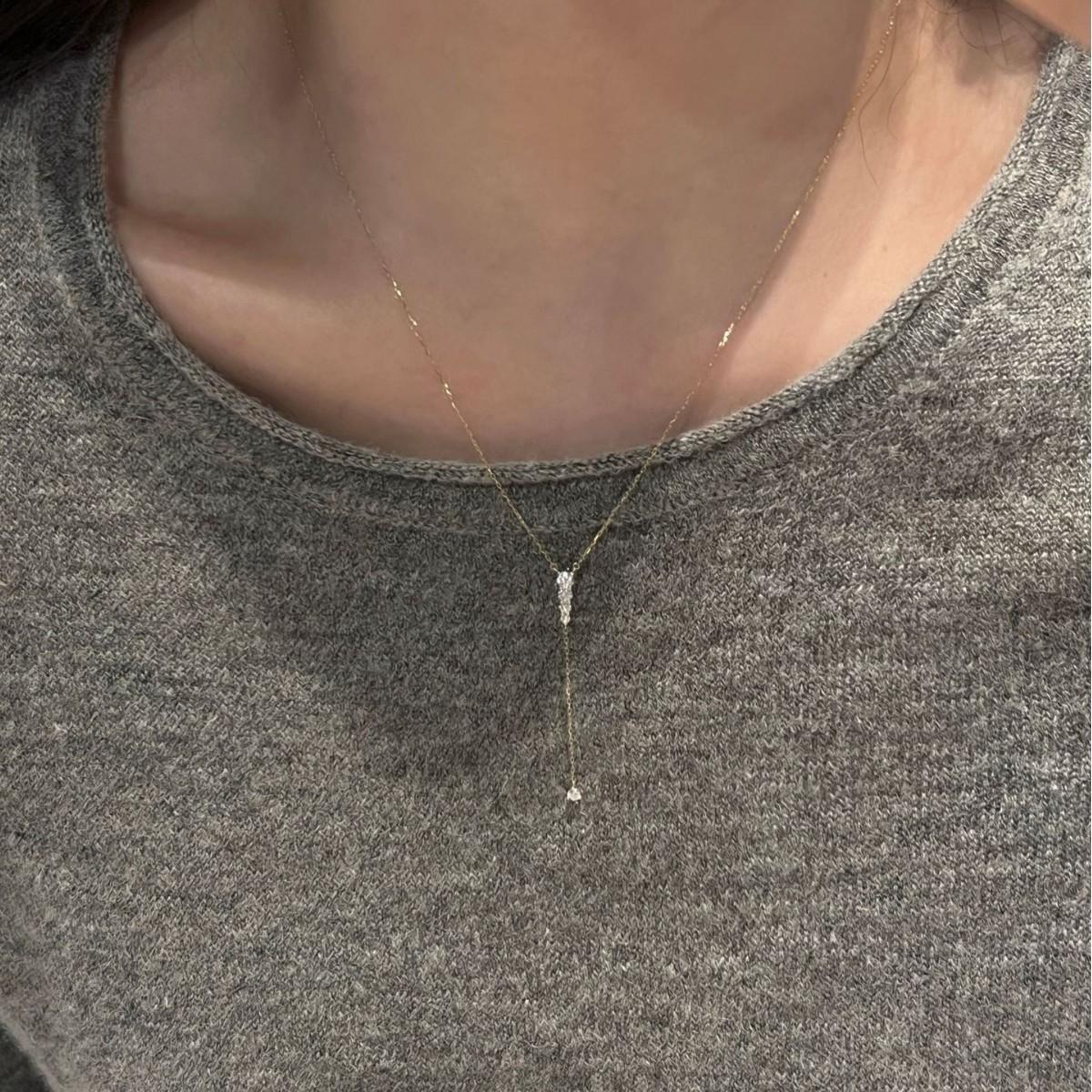 A Y-shaped Tassel Necklace with A Touch of Gold, Light Luxury, Niche, Sparkling Diamond Pendant, Versatile, Slim Collarbone Chain 45CM золотой
A Y-shaped Tassel Necklace with A Touch of Gold, Light Luxury, Niche, Sparkling Diamond Pendant, Versatile, Slim Collarbone Chain 45CM золотой