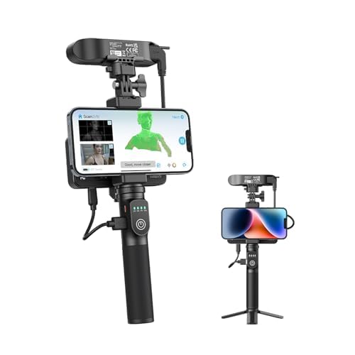 Creality CR-Scan Ferret Pro 3D Scanner, 3D Printing Scanner, 0.1mm Accuracy, Wireless Scanning, Image Stabilization, Tracking, Compatible with iOS/And
Creality CR-Scan Ferret Pro 3D Scanner, 3D Printing Scanner, 0.1mm Accuracy, Wireless Scanning, Image Stabilization, Tracking, Compatible with iOS/And