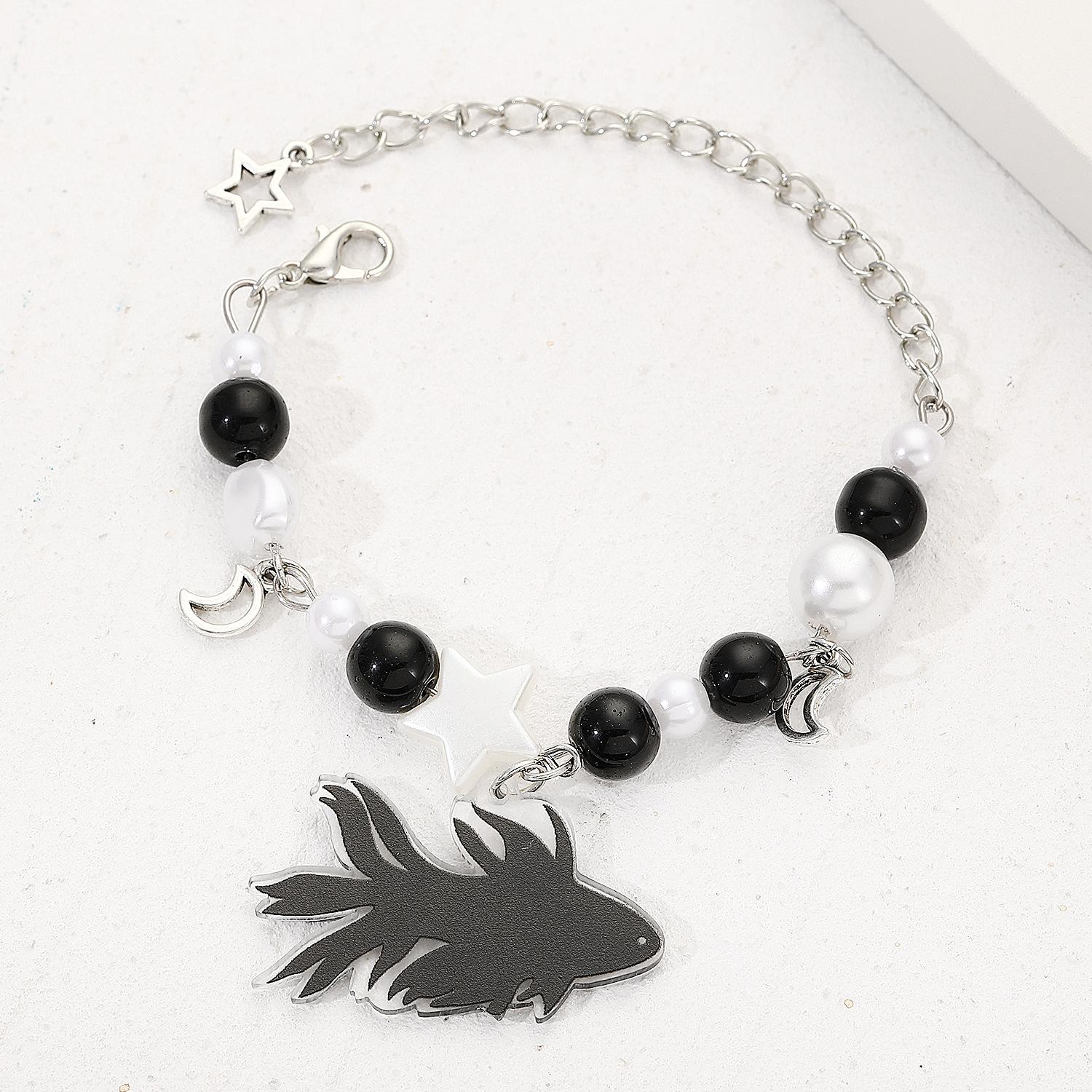 2025 black and white tropical fish handmade bracelet female girlfriend accessories cold niche sweet and cool hot girl couple bracelet
2025 black and white tropical fish handmade bracelet female girlfriend accessories cold niche sweet and cool hot girl couple bracelet