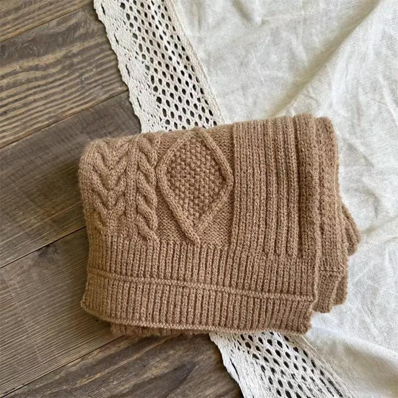 Вязаный шарф Майяра для детей, зимний, для мальчиков и девочек, длинный, в стиле ретро, теплый, эластичный, приятный для кожи шарф, детская одежда, аксессуары 22*125cm
Вязаный шарф Майяра для детей, зимний, для мальчиков и девочек, длинный, в стиле ретро, теплый, эластичный, приятный для кожи шарф, детская одежда, аксессуары 22*125cm