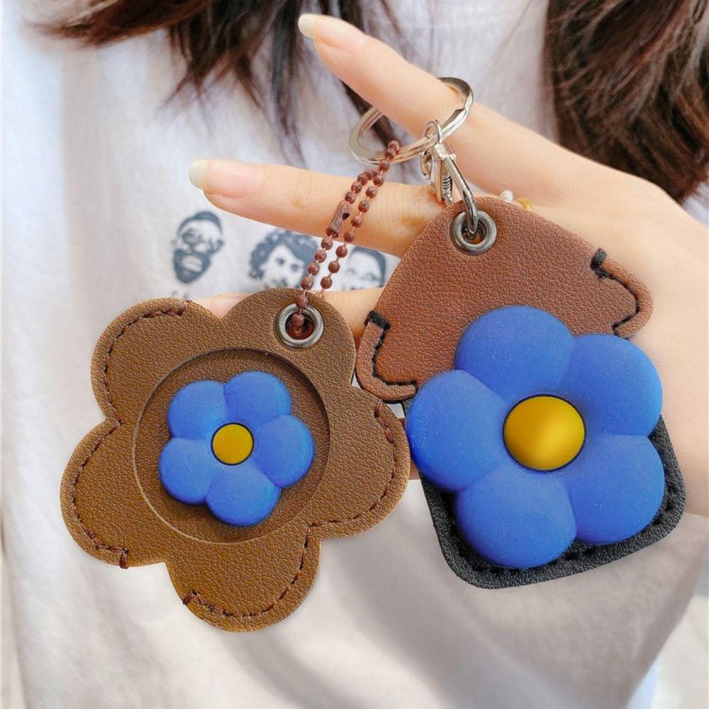 Creative Flower Keychain Protective Case PU Key Case Funny House Keyring Hanging Accessory кофейный/синий
Creative Flower Keychain Protective Case PU Key Case Funny House Keyring Hanging Accessory кофейный/синий