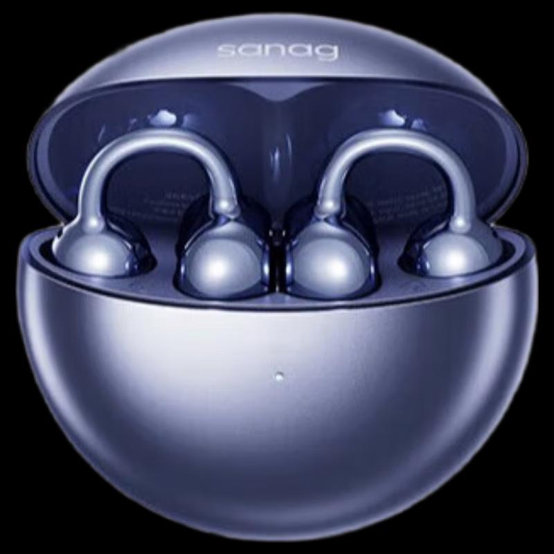 Saina S6S Pro Open-Ear Bone Conduction Clip-On Bluetooth Earphones
Saina S6S Pro Open-Ear Bone Conduction Clip-On Bluetooth Earphones