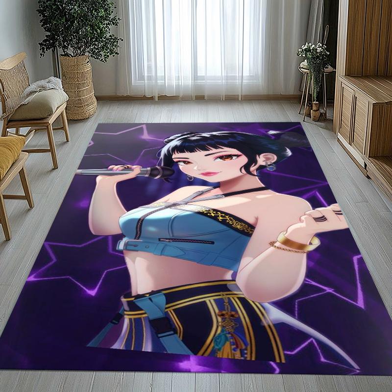 K-Pop Demon Hunters Golden Saja Boys Living Room Non-Slip Area Rug Soft Carpet for Bedroom Playroom Sofa,Home Decor Doormat 40x60cm
K-Pop Demon Hunters Golden Saja Boys Living Room Non-Slip Area Rug Soft Carpet for Bedroom Playroom Sofa,Home Decor Doormat 40x60cm