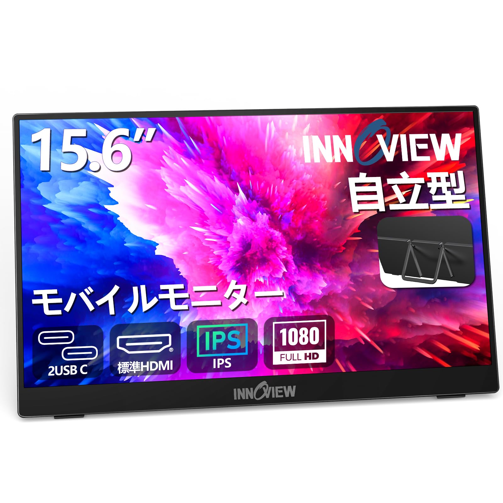 Mobile Monitor Inch InnoView Mobile Display Freestanding FHD Gaming Monitor Portable Monitor IPS LCD Panel Thin Lightweight Portable Wall Mountable
Mobile Monitor Inch InnoView Mobile Display Freestanding FHD Gaming Monitor Portable Monitor IPS LCD Panel Thin Lightweight Portable Wall Mountable