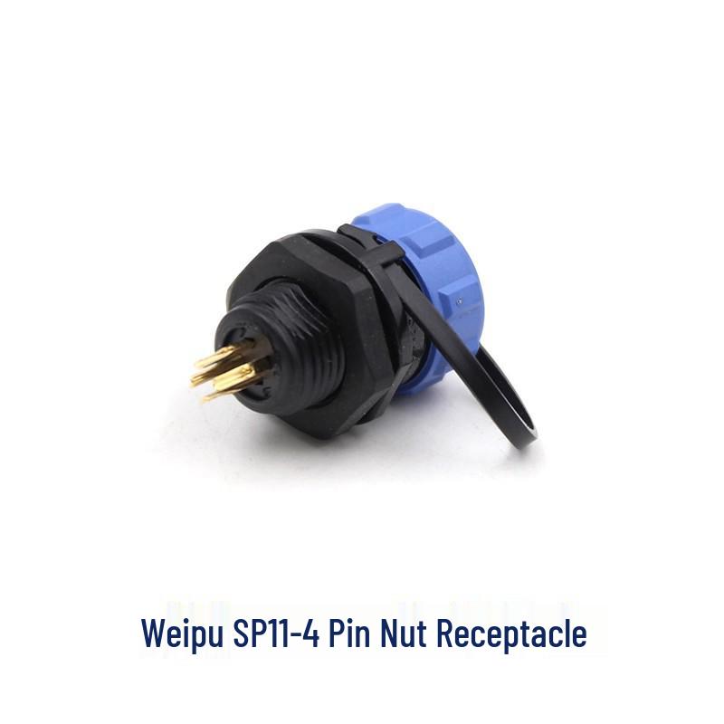 Weipu SP11 Series IP68 Waterproof Connector: 2-5 Core Cable Aviation Plug
Weipu SP11 Series IP68 Waterproof Connector: 2-5 Core Cable Aviation Plug