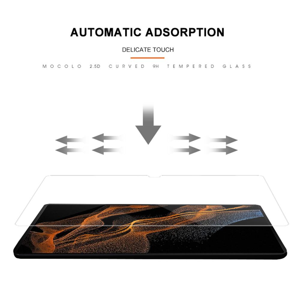 MOCOLO Full Glue 2.5D Tempered Glass Film for Samsung Galaxy Tab S9 Ultra/S8 Ultra 2.5D Arc Edge Full Cover Screen Protector Type A
MOCOLO Full Glue 2.5D Tempered Glass Film for Samsung Galaxy Tab S9 Ultra/S8 Ultra 2.5D Arc Edge Full Cover Screen Protector Type A