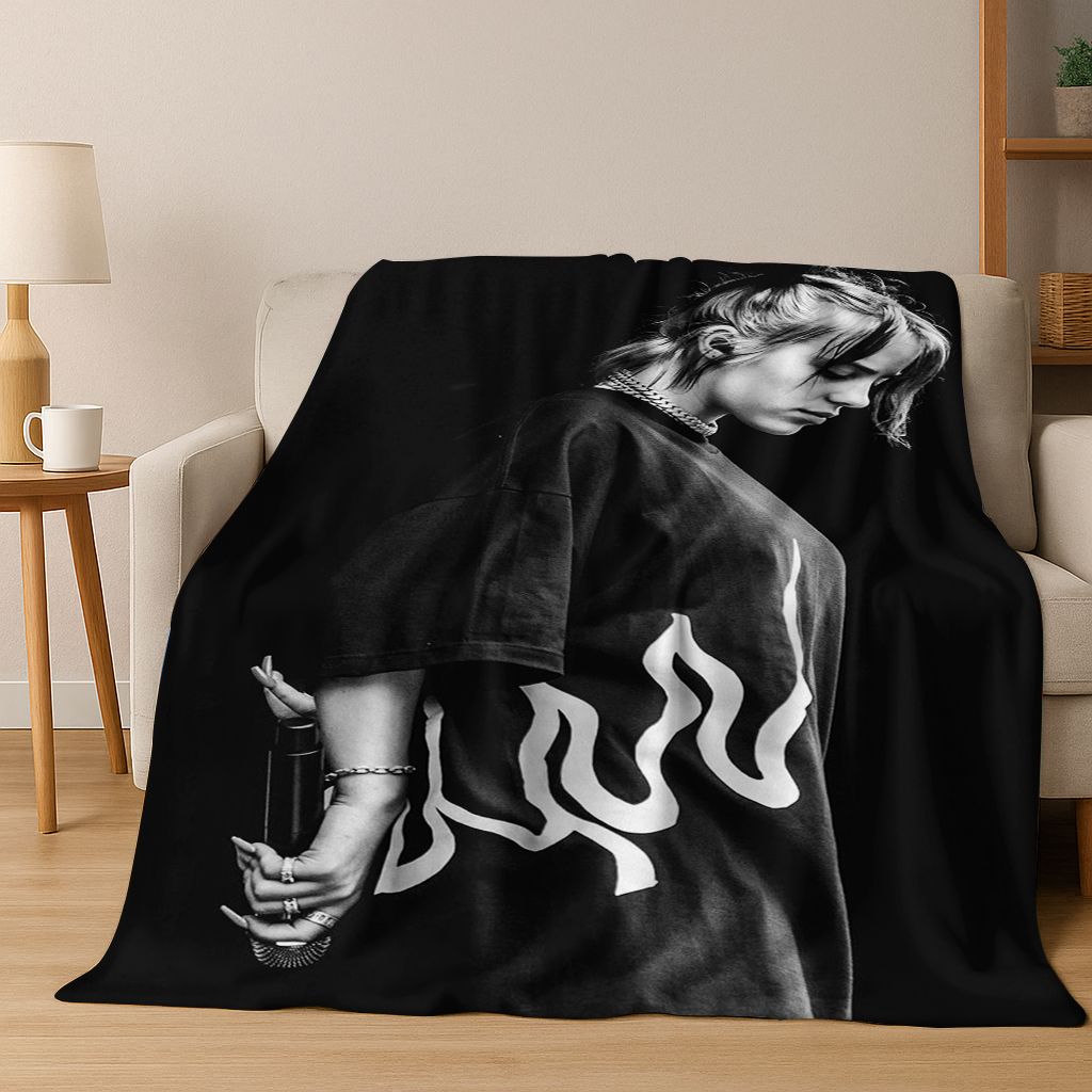 Hit Me Hard and Soft Billie Eilish Flannel Blanket Soft Warm Throw Blanket for Bed Bedroom Room Living Room Christmas Gift Kids 75x90cm
Hit Me Hard and Soft Billie Eilish Flannel Blanket Soft Warm Throw Blanket for Bed Bedroom Room Living Room Christmas Gift Kids 75x90cm