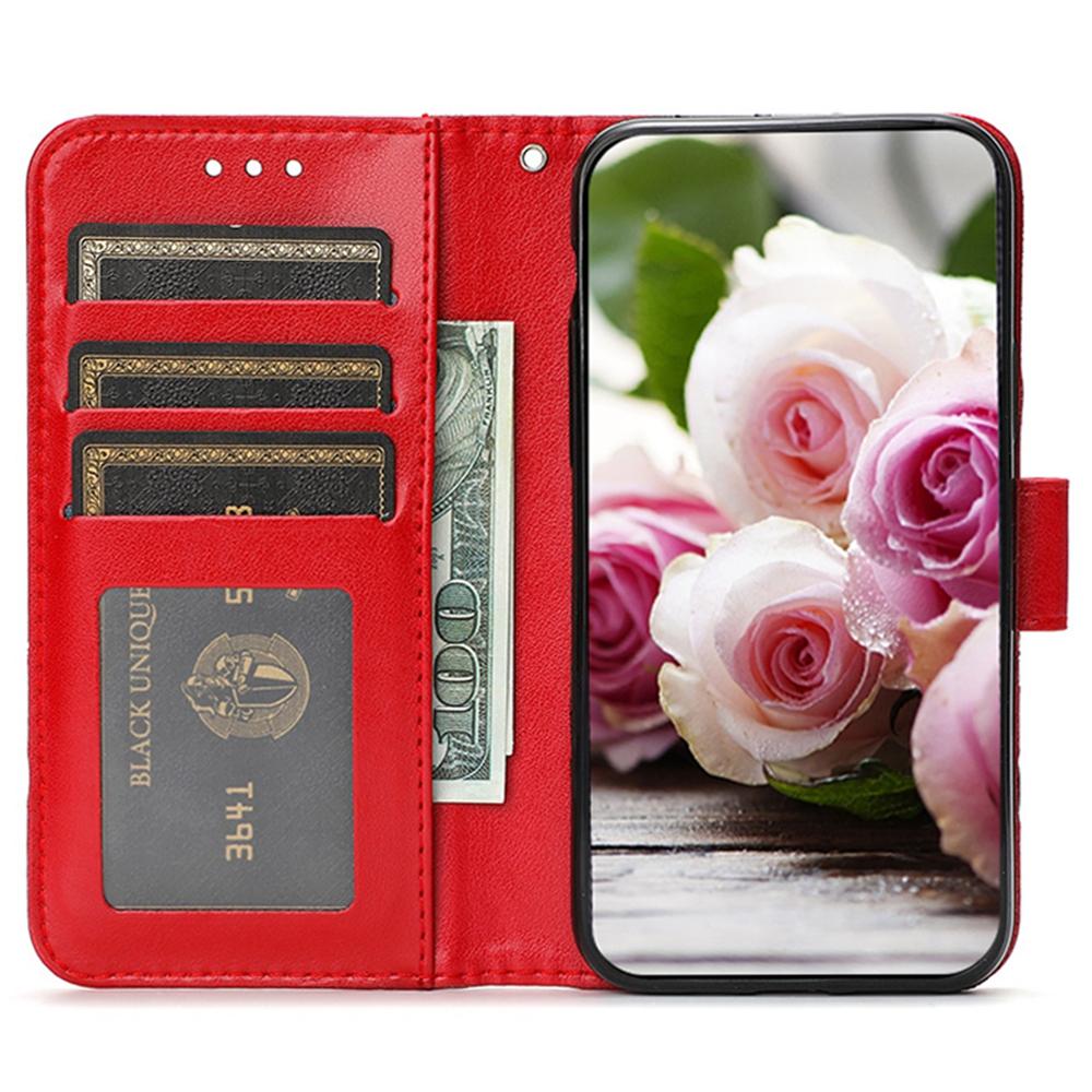 For Samsung Galaxy A56 5G Case Wallet Stand Imprinted Rose Butterfly PU Leather Phone Cover Rose Gold
For Samsung Galaxy A56 5G Case Wallet Stand Imprinted Rose Butterfly PU Leather Phone Cover Rose Gold