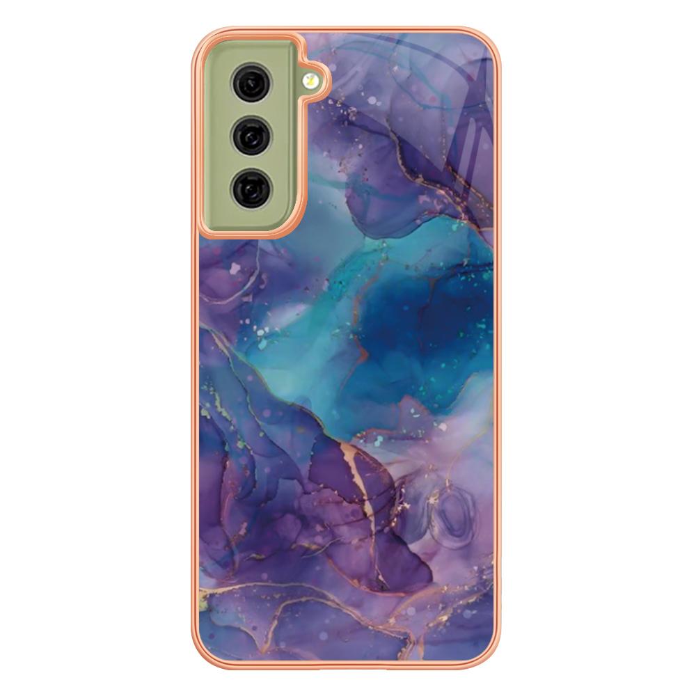 For Samsung Galaxy S21 FE 5G YB IMD Series-16 Style E Marble Pattern IMD Electroplating TPU Case Anti-scratch 2.0mm Phone Cover Rose
For Samsung Galaxy S21 FE 5G YB IMD Series-16 Style E Marble Pattern IMD Electroplating TPU Case Anti-scratch 2.0mm Phone Cover Rose