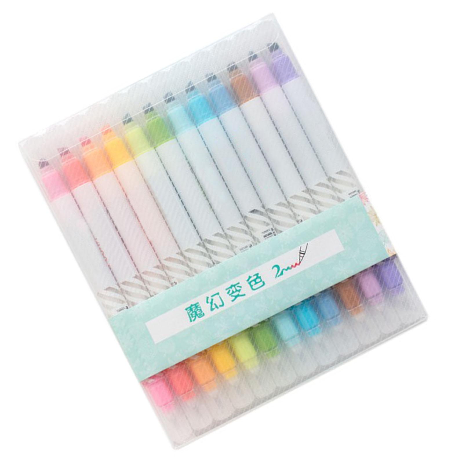 12 шт. маркеров для граффити с двойной головкой разных цветов, градиентный дизайн, ручка для заметок для карточек, комиксов
12 шт. маркеров для граффити с двойной головкой разных цветов, градиентный дизайн, ручка для заметок для карточек, комиксов