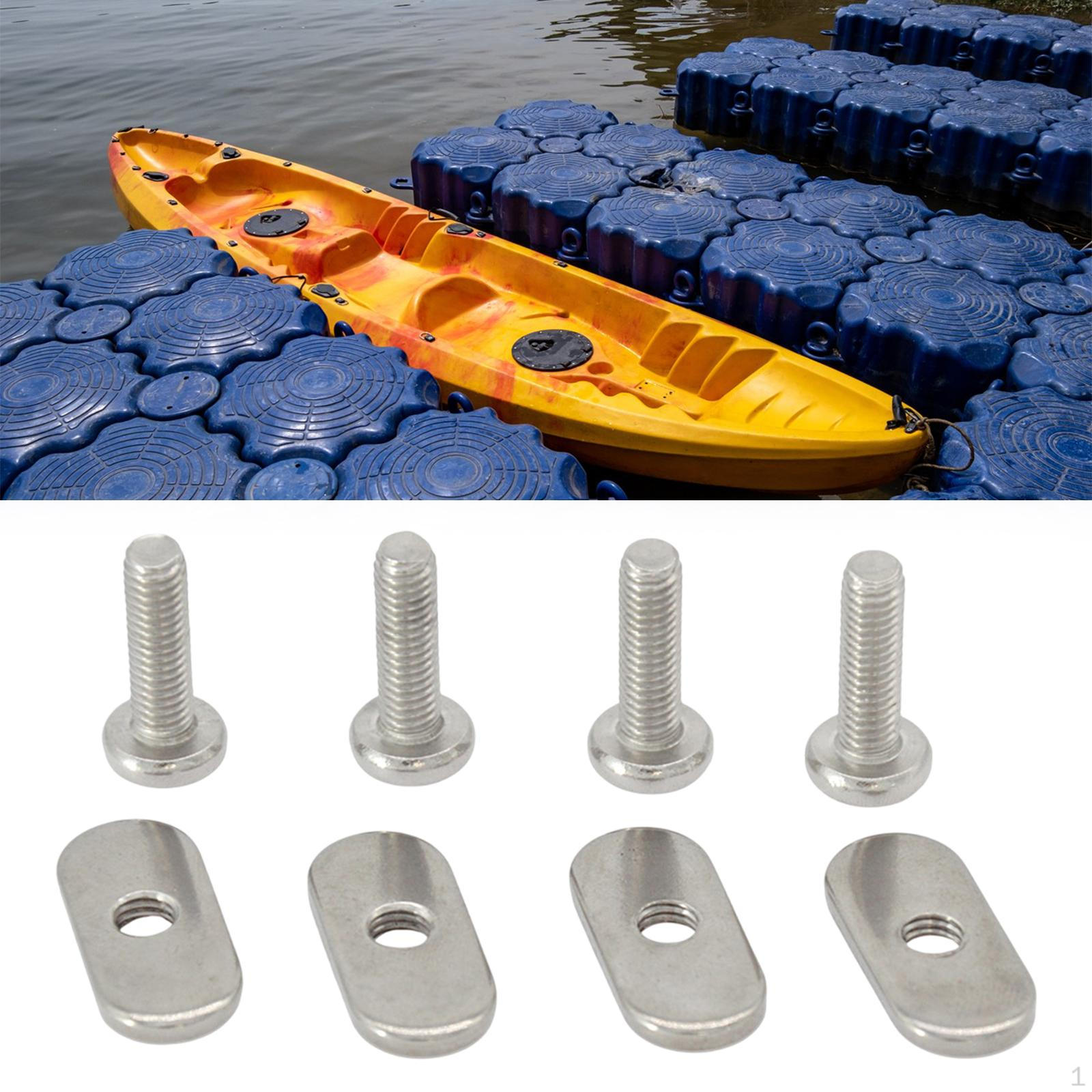 6Pcs Stainless Steel Kayak Rail/Track Screws & Track Nuts ,Canoe Accessories ,Sturdy Replaces
6Pcs Stainless Steel Kayak Rail/Track Screws & Track Nuts ,Canoe Accessories ,Sturdy Replaces
