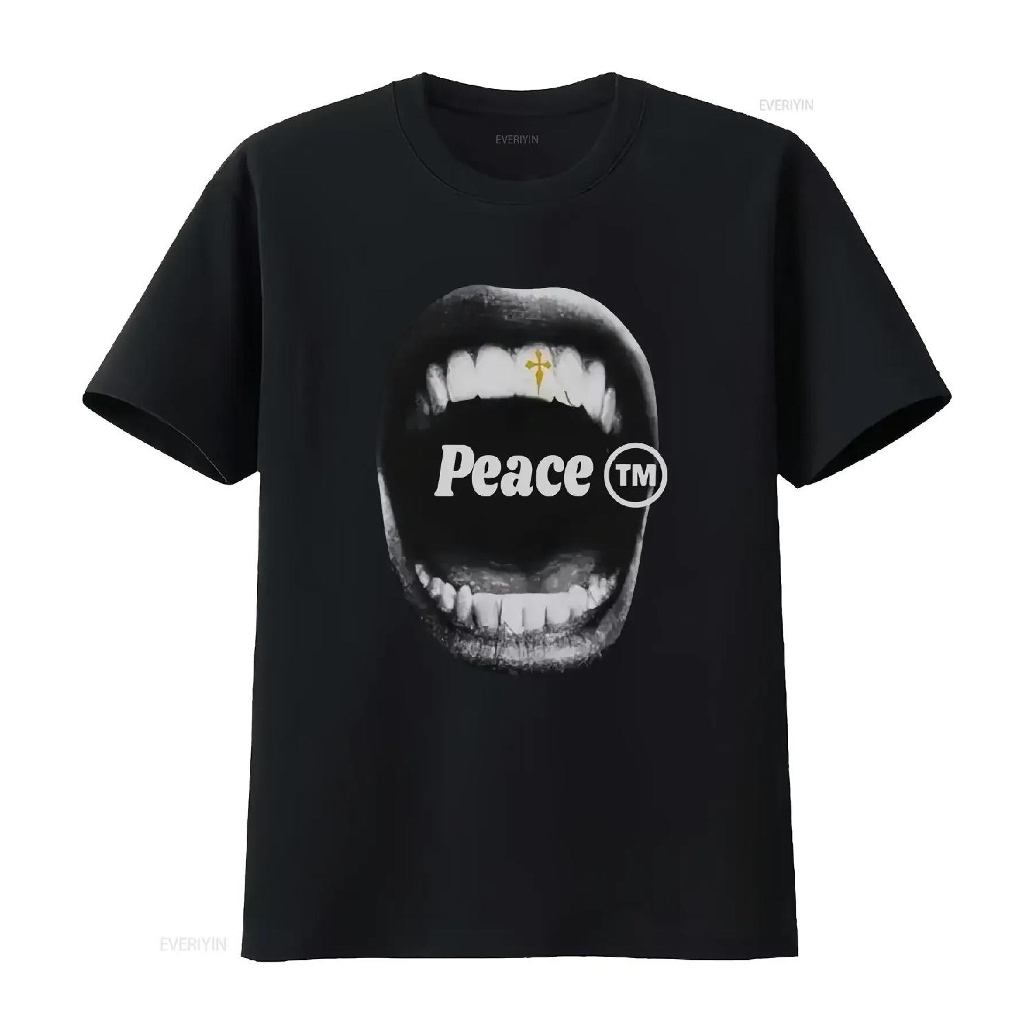 Peace Grills T Shirt Black vintage Washed Top For Everyday Wear Breathable Soft streetwear Comfortable Versatile Stylish homme S чёрный
Peace Grills T Shirt Black vintage Washed Top For Everyday Wear Breathable Soft streetwear Comfortable Versatile Stylish homme S чёрный