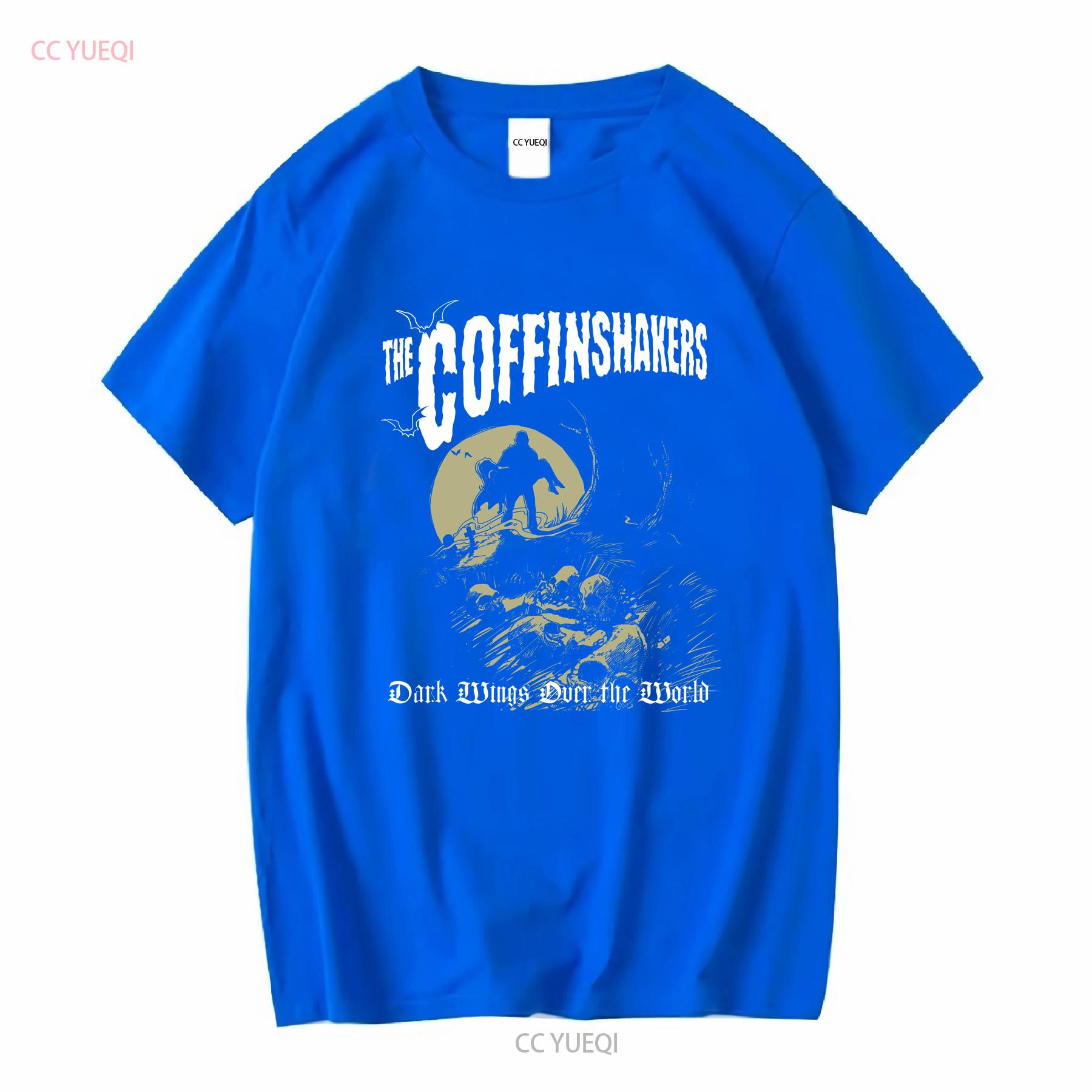 The Coffinshakers Dark Wings V2 Band poster album cover T shirt all sizes S 5XL vintage Washed Stylish homme fashion Stretched M
The Coffinshakers Dark Wings V2 Band poster album cover T shirt all sizes S 5XL vintage Washed Stylish homme fashion Stretched M