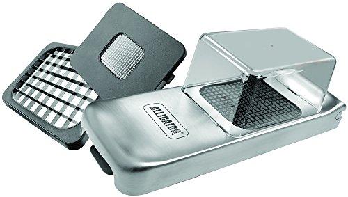 Alligator Vegetable Chopper with Container | Food, Salad, Veggie Dicer, Manual Onion Chopper Vegetable Cutter | 3 Stainless Steel Blades Included | Pe
Alligator Vegetable Chopper with Container | Food, Salad, Veggie Dicer, Manual Onion Chopper Vegetable Cutter | 3 Stainless Steel Blades Included | Pe