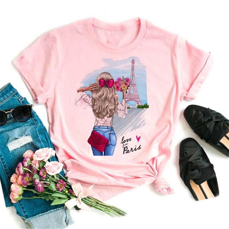 Women T Shirt Fashion Casual Female Print Shirt Loose Women Oneck Tops Harajuku 90s Girls Kawaii T Shirt Korean Style Clothes 4XL
Women T Shirt Fashion Casual Female Print Shirt Loose Women Oneck Tops Harajuku 90s Girls Kawaii T Shirt Korean Style Clothes 4XL