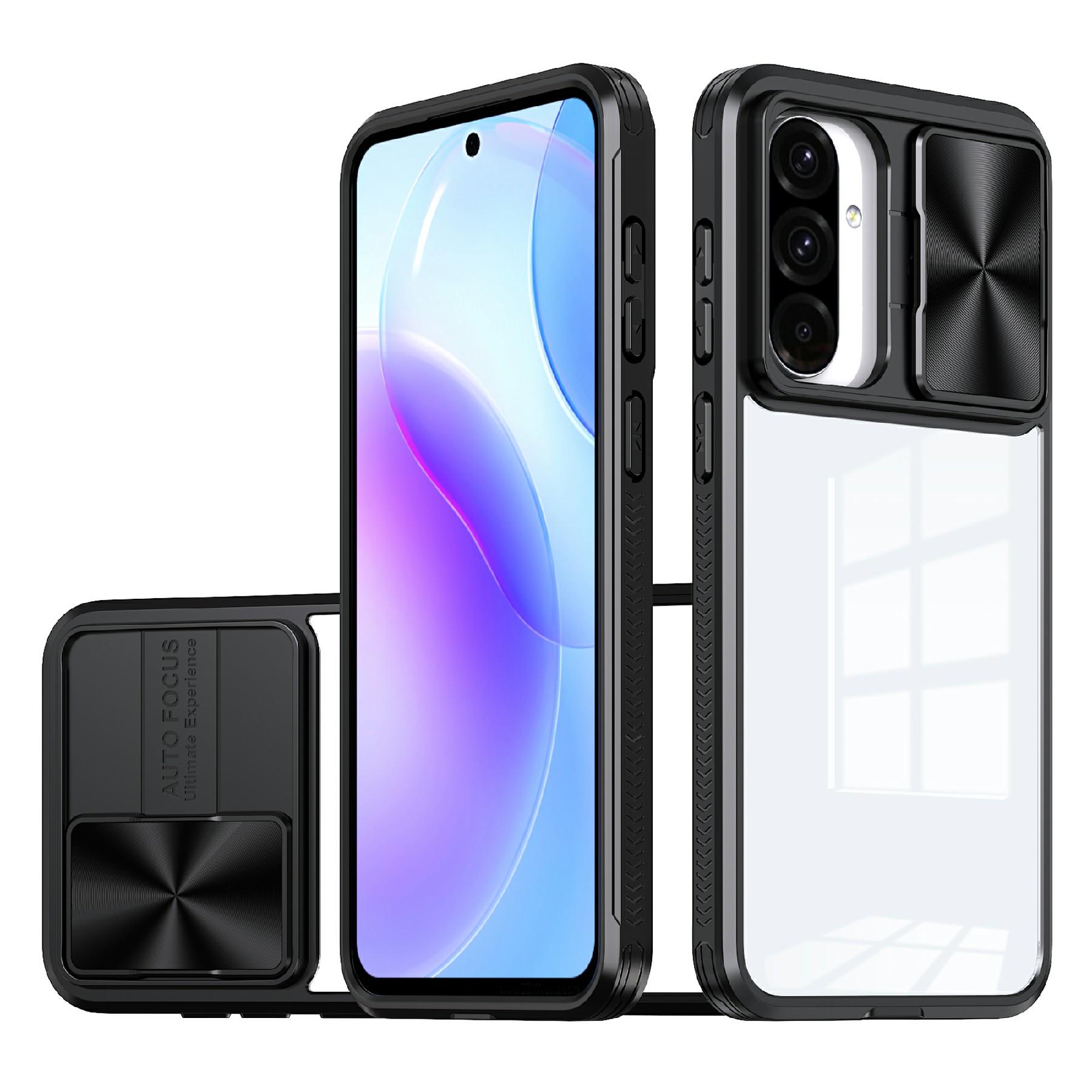 For Samsung Galaxy A36 5G Case TPU + PC Clear Phone Cover with CD-Veins Camera Lens Sliding Lid
For Samsung Galaxy A36 5G Case TPU + PC Clear Phone Cover with CD-Veins Camera Lens Sliding Lid