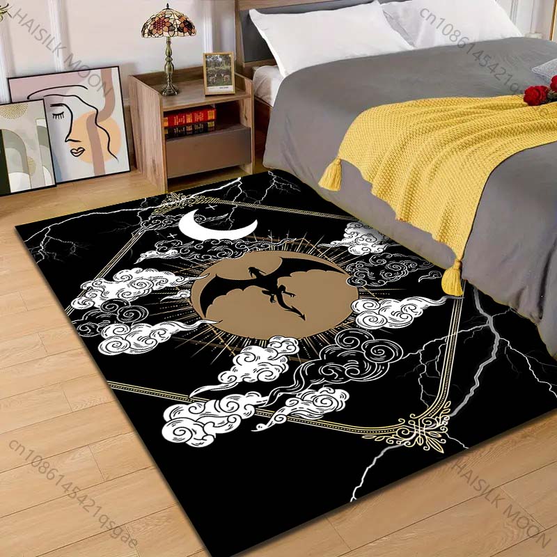 1PC Dragon under moon in clouds Pattern Rug Carpets for Bedroom Living Room Sofa Mat Creative Door Mat Cloakroom Home Decor 40cm x 60cm
1PC Dragon under moon in clouds Pattern Rug Carpets for Bedroom Living Room Sofa Mat Creative Door Mat Cloakroom Home Decor 40cm x 60cm