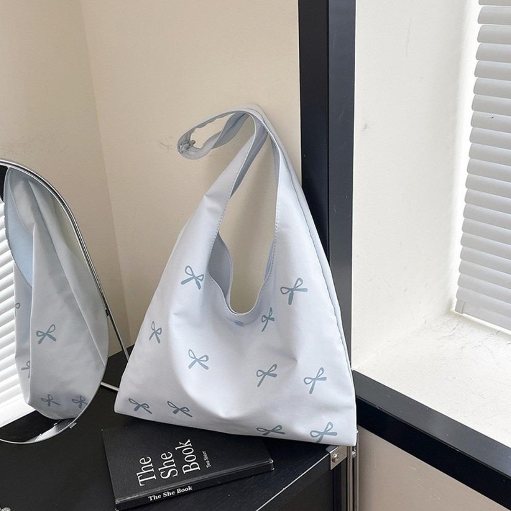 Fashion Bow Print Shoulder Bag Ins Style Single Shoulder Tote Bag Large Capacity Bow Handbag Women
Fashion Bow Print Shoulder Bag Ins Style Single Shoulder Tote Bag Large Capacity Bow Handbag Women
