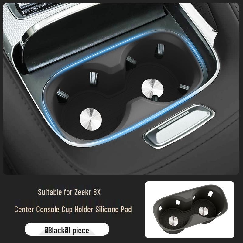 Zeekr 8X Silicone Center Console Cup Holder Protective Pad for Interior Enhancement For Zeekr 8X
Zeekr 8X Silicone Center Console Cup Holder Protective Pad for Interior Enhancement For Zeekr 8X