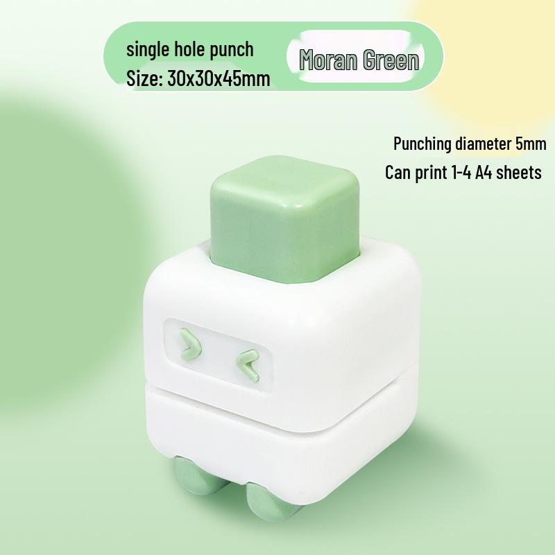 Mini Manual Round Hole Punch for DIY Crafts and Childrens Cards зелёный
Mini Manual Round Hole Punch for DIY Crafts and Childrens Cards зелёный