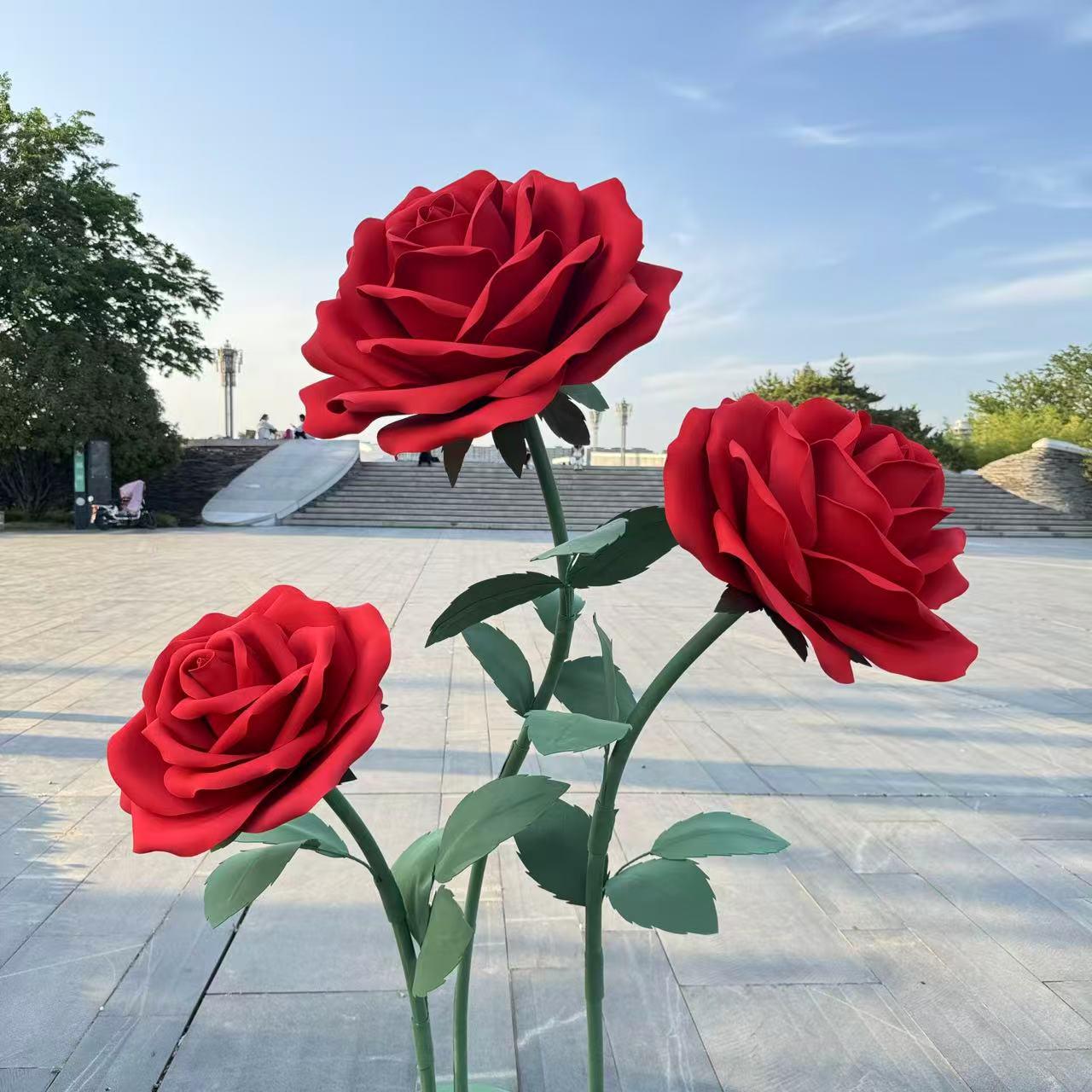 Large Rose Wedding Mall Proposal Decoration
Large Rose Wedding Mall Proposal Decoration