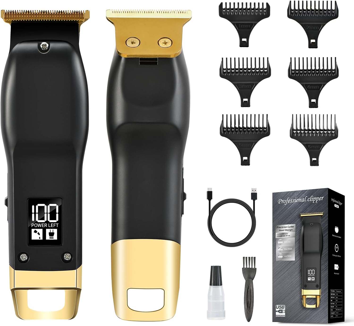 Rechargeable Men s Hair Clippers & Razor, Cordless Hair Trimmer & Shaver for Face, Neck, Groin United States
Rechargeable Men s Hair Clippers & Razor, Cordless Hair Trimmer & Shaver for Face, Neck, Groin United States