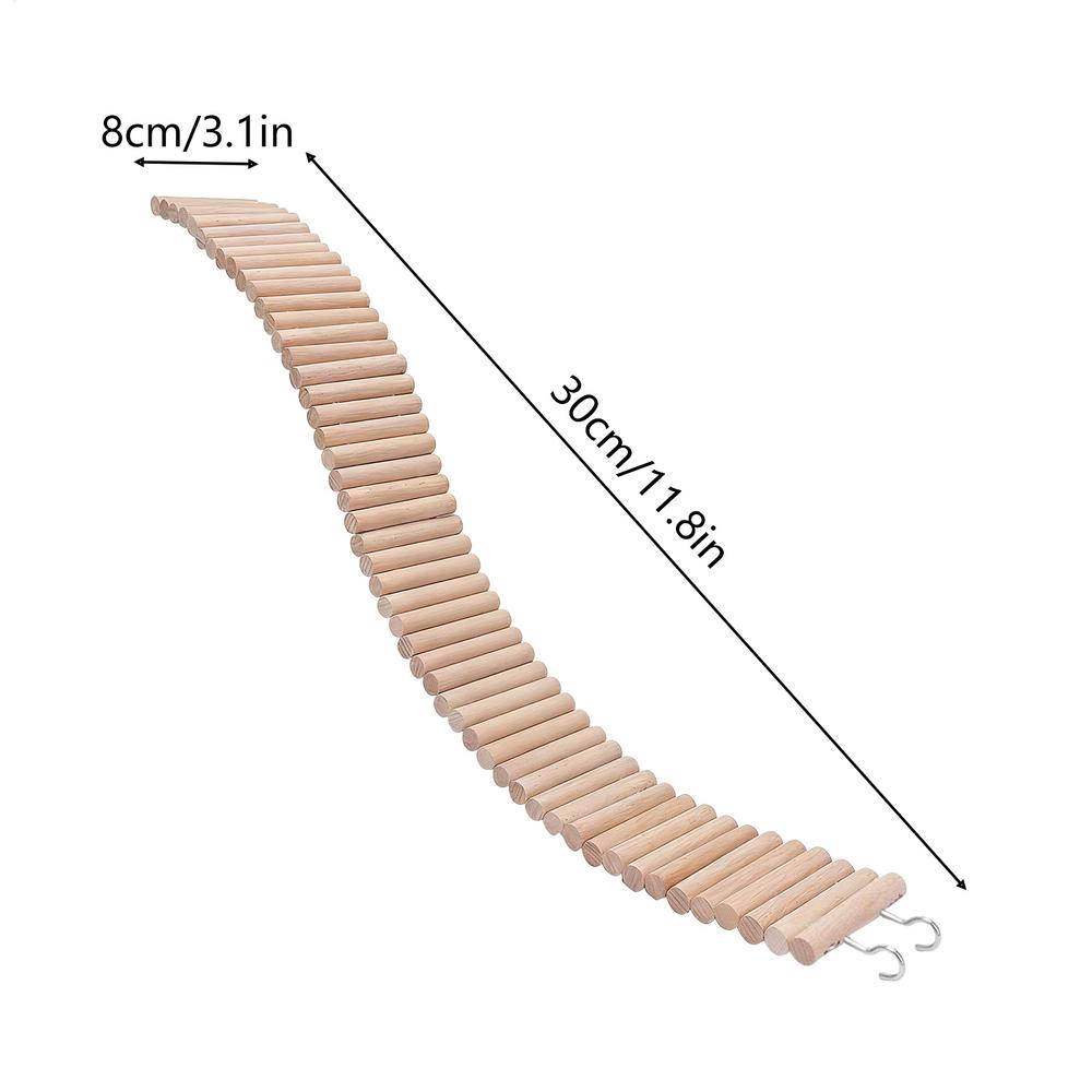 Hamster Ramp Wooden Bendable Small Animal Fence Hamster Wooden Bridge For Mouse Chinchilla Reptile Sugar Glider Gerbil Chipmunk
Hamster Ramp Wooden Bendable Small Animal Fence Hamster Wooden Bridge For Mouse Chinchilla Reptile Sugar Glider Gerbil Chipmunk