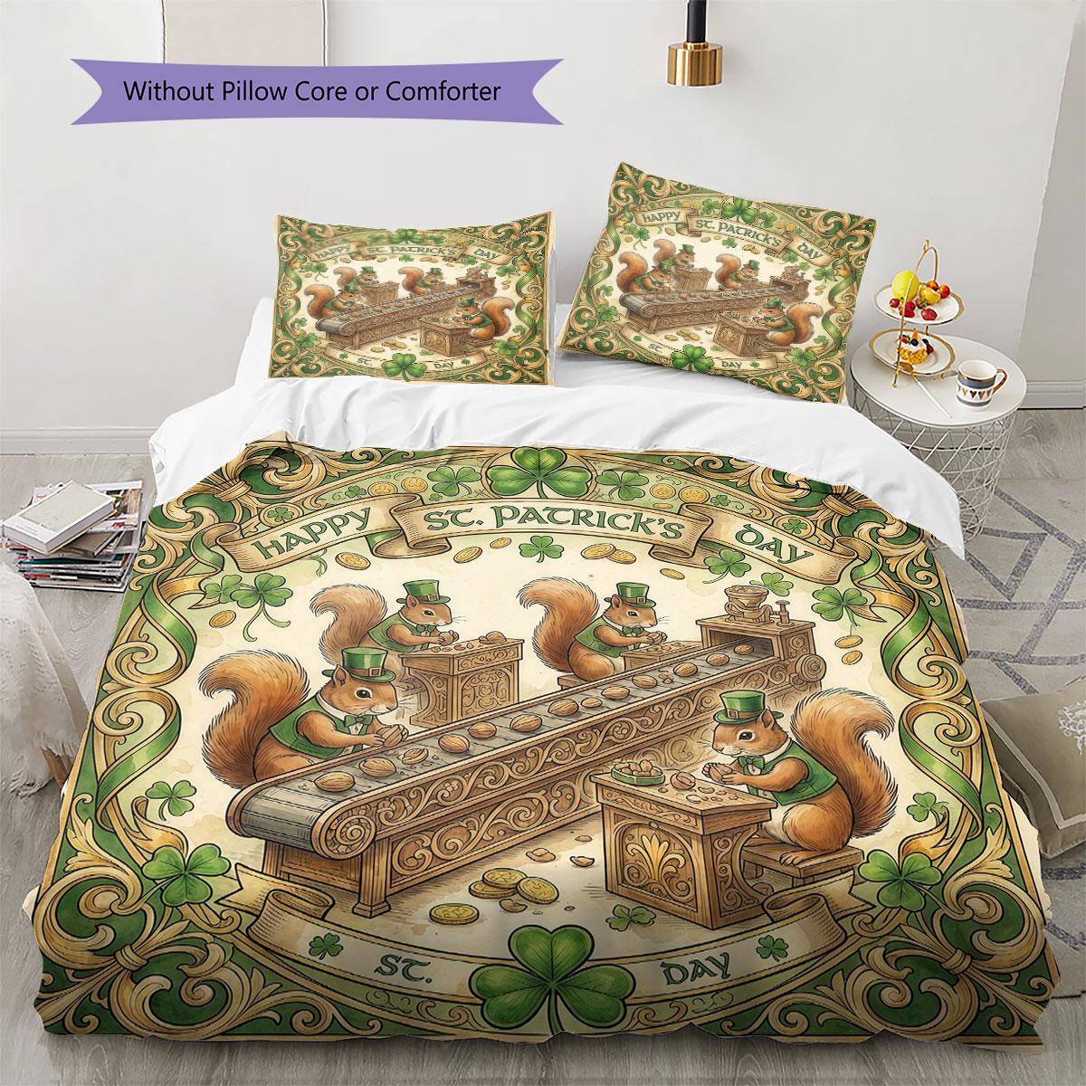 ChocolateFactory Pattern Bedding Quilt Set Quilt Cover Pillowcase Home Decoration Birthday Gift (1 * duvet cover + 2 * pillowcase, without core) 135x200cm
ChocolateFactory Pattern Bedding Quilt Set Quilt Cover Pillowcase Home Decoration Birthday Gift (1 * duvet cover + 2 * pillowcase, without core) 135x200cm