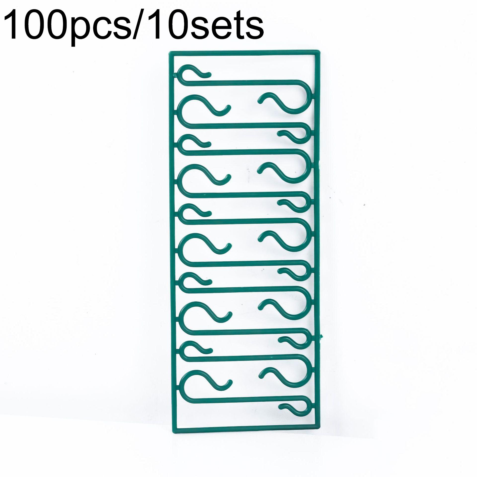 100 шт. Прочные пластиковые крючки для украшений, многоразовые зеленые мини-подвески для украшения елки для гирлянд и шаров - для праздничных украшений
100 шт. Прочные пластиковые крючки для украшений, многоразовые зеленые мини-подвески для украшения елки для гирлянд и шаров - для праздничных украшений