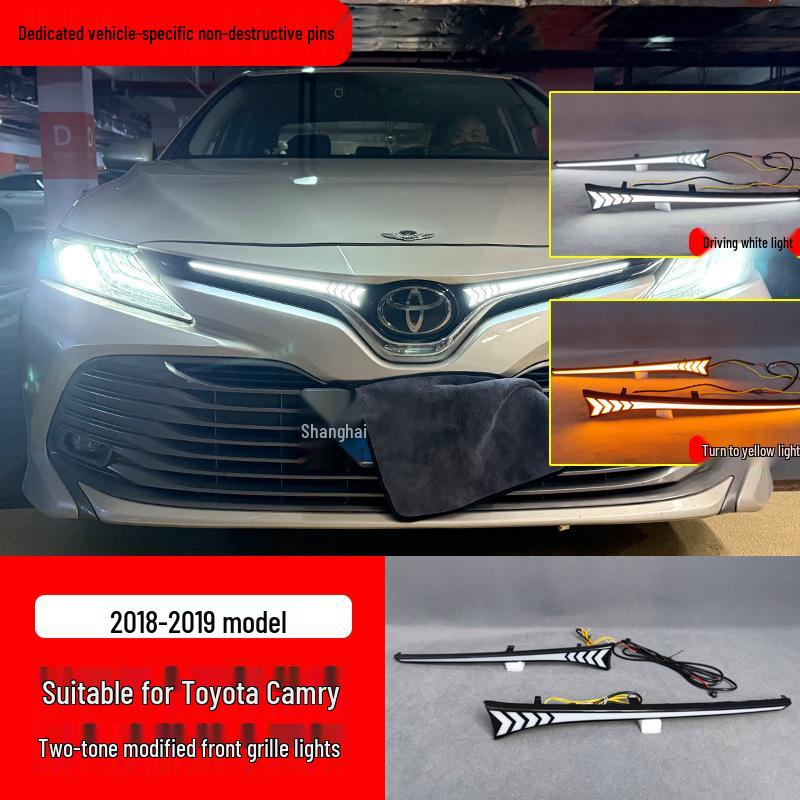Elite/Leading Trim Grille Lights for 2018-2019 Toyota Camry (Eighth Generation)
Elite/Leading Trim Grille Lights for 2018-2019 Toyota Camry (Eighth Generation)
