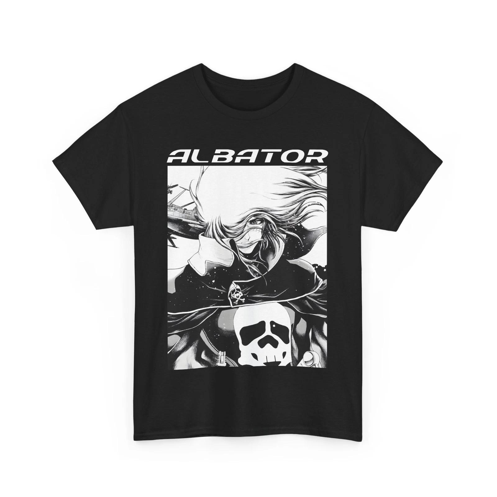 Anime Captain Harlock Unisex Tshirt ALBATEUR Design Shirt for Men and Women Summer Pure Cotton Comfortable Loose Top 4XL
Anime Captain Harlock Unisex Tshirt ALBATEUR Design Shirt for Men and Women Summer Pure Cotton Comfortable Loose Top 4XL