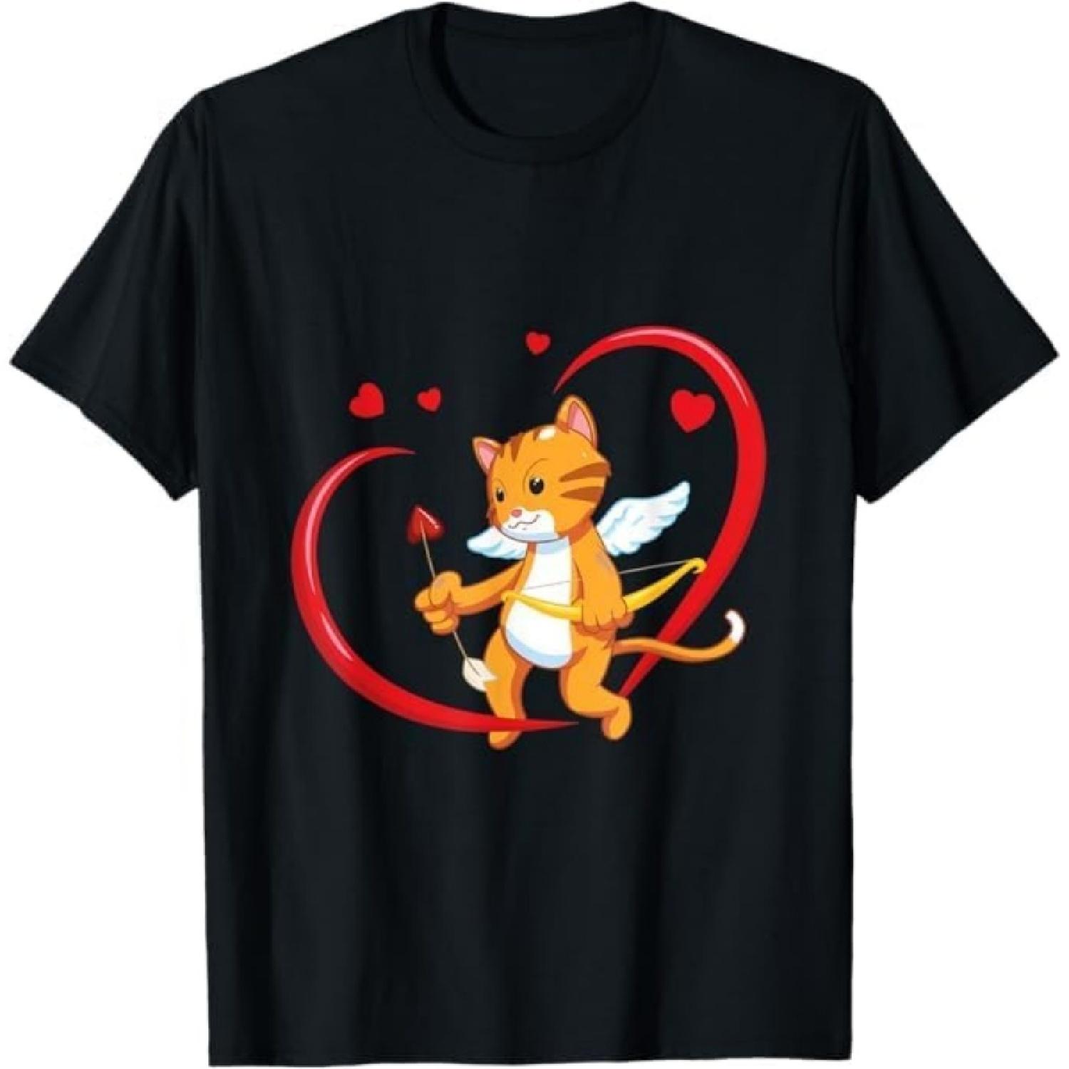 Valentines Day Cat with Heart Arrow, Cupid Cat T-Shirt Khan Mens Womens Tank Top Sweatshirt Hoodie Longsleeve 863 Black XXXXXL різнокольоровий
Valentines Day Cat with Heart Arrow, Cupid Cat T-Shirt Khan Mens Womens Tank Top Sweatshirt Hoodie Longsleeve 863 Black XXXXXL різнокольоровий