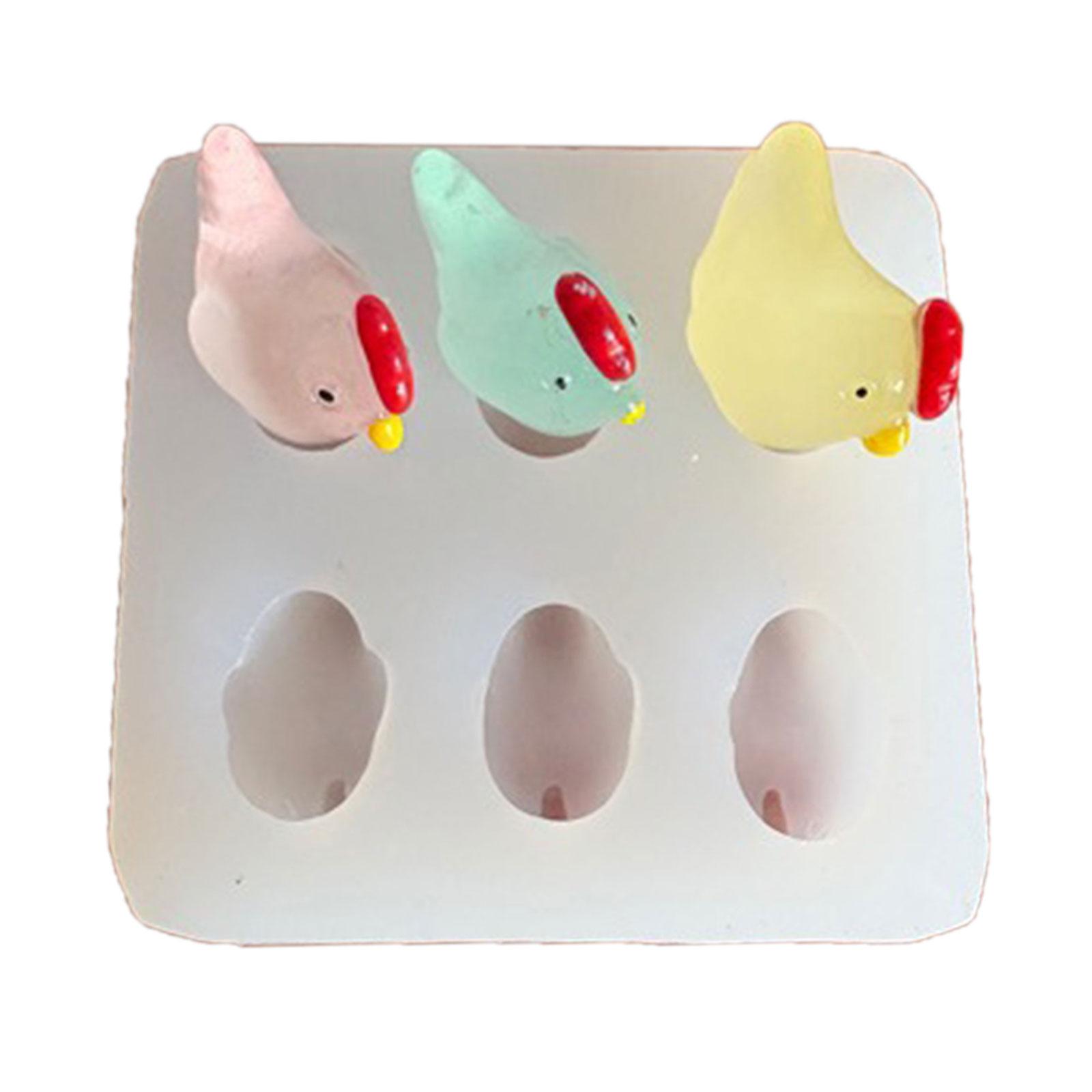 Heat Resistant Silicone Chicken Shape Ornament Mold Silicone Baking Tool for Ice Cubes Crafts Baking Accessories 1
Heat Resistant Silicone Chicken Shape Ornament Mold Silicone Baking Tool for Ice Cubes Crafts Baking Accessories 1