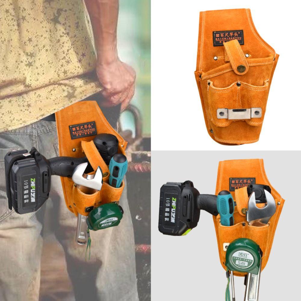 Cowhide Electrician Belt Bag Rivet Reinforcement Tool Holster Tool Waist Bag Motor Mechanic
Cowhide Electrician Belt Bag Rivet Reinforcement Tool Holster Tool Waist Bag Motor Mechanic