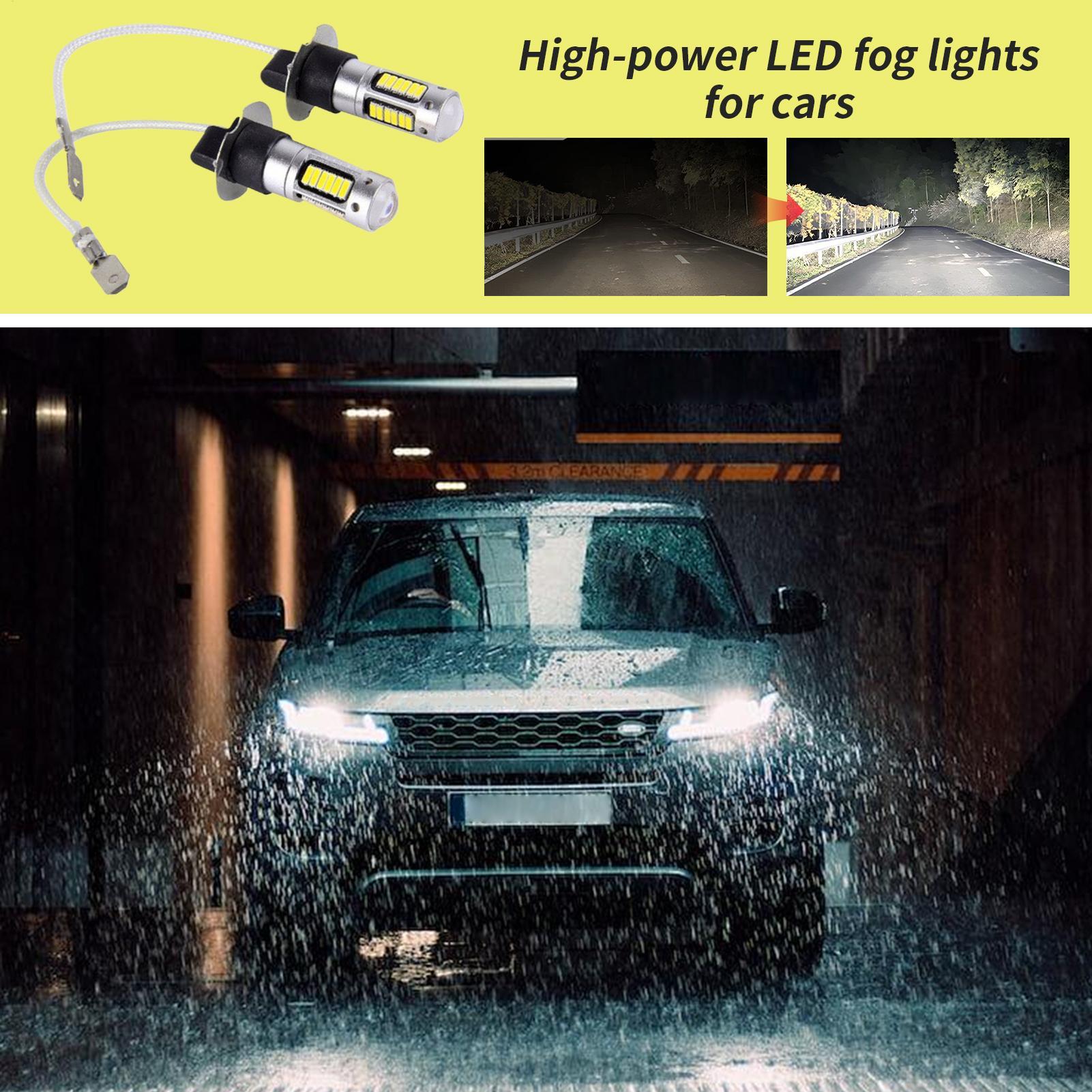 Fog Light Bulb 2 Pieces Front Fog Lights 12V Super Bright High Power Energy-Efficient Headlight For Tractor Mower RV Marine China Mainland
Fog Light Bulb 2 Pieces Front Fog Lights 12V Super Bright High Power Energy-Efficient Headlight For Tractor Mower RV Marine China Mainland