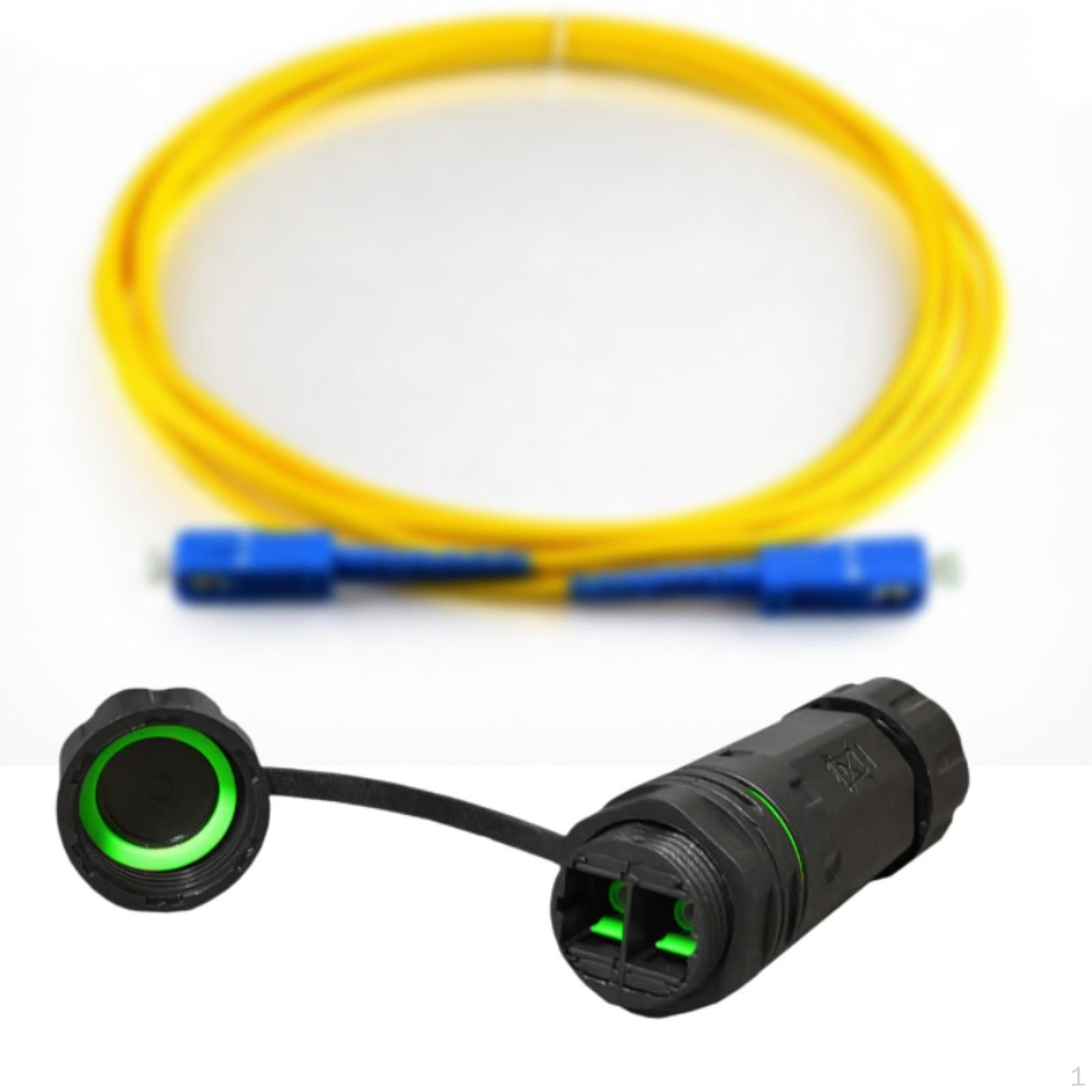 Fiber Optical Waterproof Connector Accessories for Outdoor Industrial Application SC to SC
Fiber Optical Waterproof Connector Accessories for Outdoor Industrial Application SC to SC