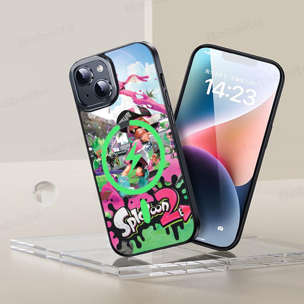 Game Splatoon Art Phone Case Magnetic Case For iPhone 16 14 13 12 11 15 Pro Max Plus For Magsafe Wireless Charge Cover iPhone 12
Game Splatoon Art Phone Case Magnetic Case For iPhone 16 14 13 12 11 15 Pro Max Plus For Magsafe Wireless Charge Cover iPhone 12