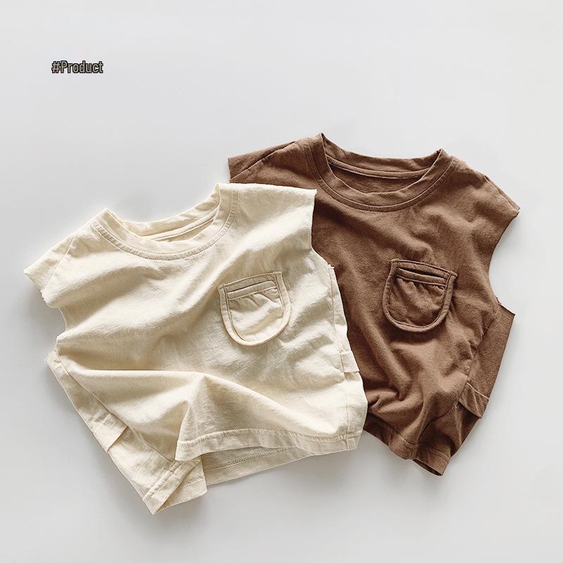 Children s Korean Style Sleeveless Cotton Tank Top - Breathable, Trendy Summer Wear for Boys and Girls 120 cm світло-жовтого кольору
Children s Korean Style Sleeveless Cotton Tank Top - Breathable, Trendy Summer Wear for Boys and Girls 120 cm світло-жовтого кольору