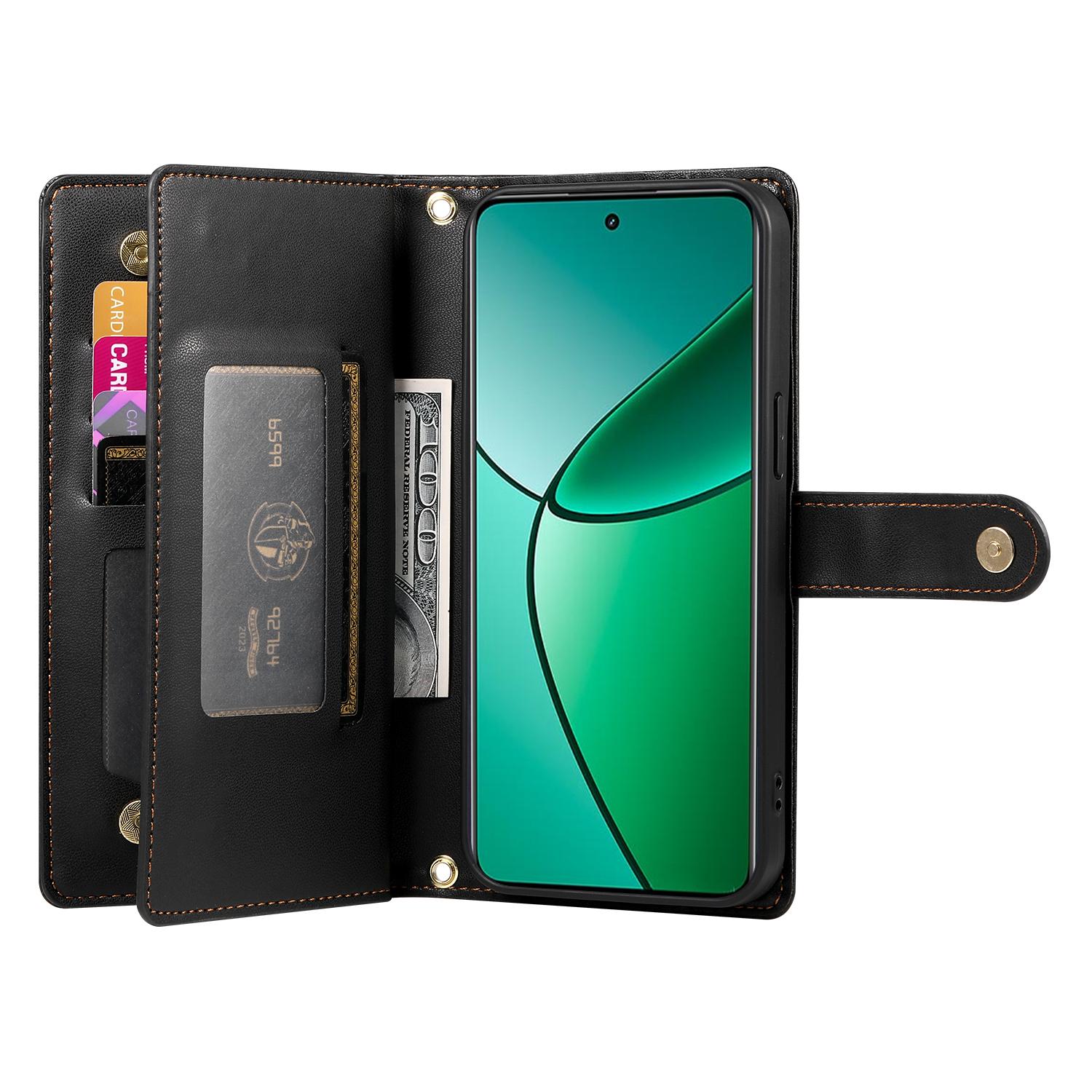 DF-011 For Realme 14 Pro 5G Case Zipper Pocket Wallet Leather Phone Cover with Straps Mint Green
DF-011 For Realme 14 Pro 5G Case Zipper Pocket Wallet Leather Phone Cover with Straps Mint Green