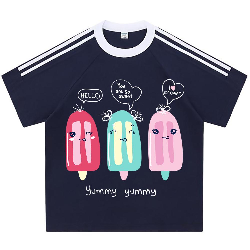 Kids 100% Cotton T-shirts Boys And Girls 200 GSM Cotton Tees cute ice cream Cartoon Print Child Tshirts 110 абрикосовый
Kids 100% Cotton T-shirts Boys And Girls 200 GSM Cotton Tees cute ice cream Cartoon Print Child Tshirts 110 абрикосовый