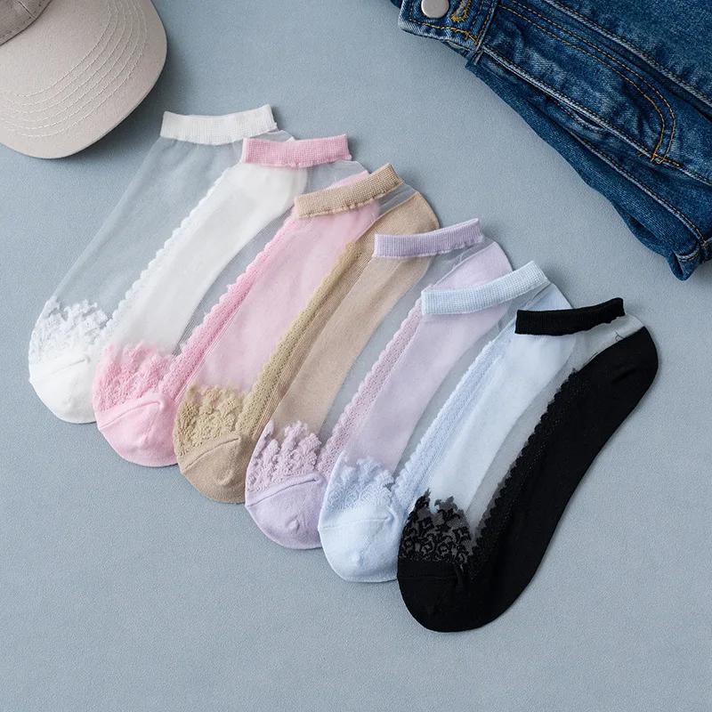Ultra-thin Transparent Crystal Silk Sock Polka Dots Heart Prints Japanese Kawaii Cute Nylon Long Socks White Socks Women Summer EUR 35-39
Ultra-thin Transparent Crystal Silk Sock Polka Dots Heart Prints Japanese Kawaii Cute Nylon Long Socks White Socks Women Summer EUR 35-39