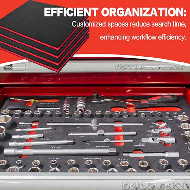 Tool Box Foam,Foam Inserts for Cases,Polyethylene Storage Sheets for Toolbox Hard Case,Tool Shadow Insert,Kaizen Organizer Sheet 40x30x2.5cm 2pcs
Tool Box Foam,Foam Inserts for Cases,Polyethylene Storage Sheets for Toolbox Hard Case,Tool Shadow Insert,Kaizen Organizer Sheet 40x30x2.5cm 2pcs